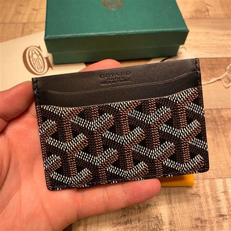 goyard card case replica|goyard saint sulpice card wallet.